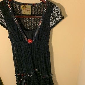Free People Crochet Dress